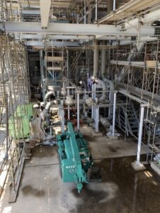 製鉄所配管敷設